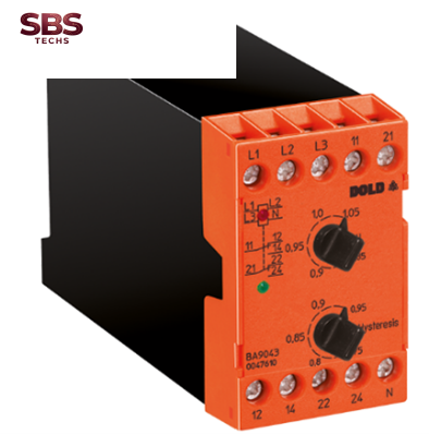 BA 9043, P/N 0039122, Relay bảo vệ dưới áp Dold, 400HZ 400V 0,5-10S