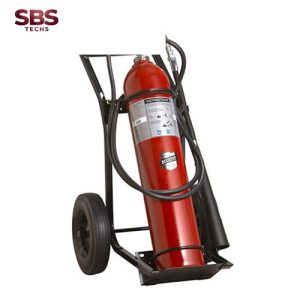 Chất chữa cháy carbon Dioxide Bình chữa cháy có bánh xe 35051 Buckeye, USA / NAFFCO