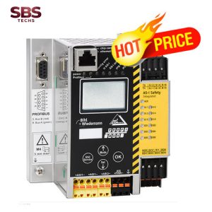 Cổng ASi-3 PROFIBUS tích hợp Màn hình an toàn 2 ASi master BWU3275 Bihl+wiedemann