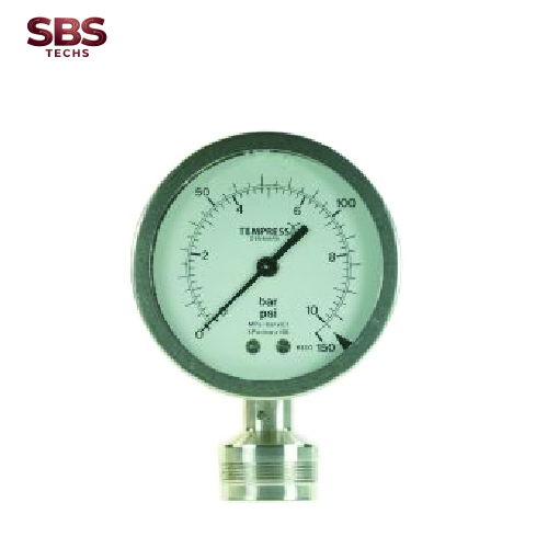 Đồng hồ đo áp suất R41459 A33 100n TR7604 0-10fkt Tempress