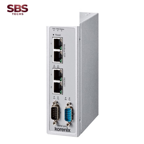 Modbus RTU/TCP to PROFINET JetLink 1302 Korenix