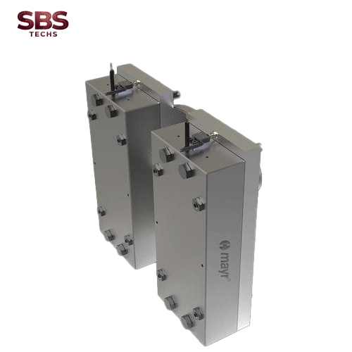 Phanh an toàn kép siêu mỏng cho máy kéo thang máy Mayr ROBA®-duplostop® chính hãng