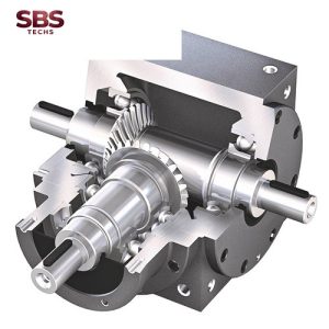 Power Gear - Hộp số côn hiệu suất cao X75L 1,00:1 WA 13 V2 (Art.Nr.21075X000002 ) Graessner/Nidec Group