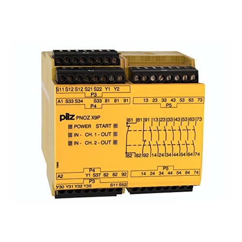 Safety relay PNOZ X9P C 24VDC 7n/o 2n/c 2so Pilz