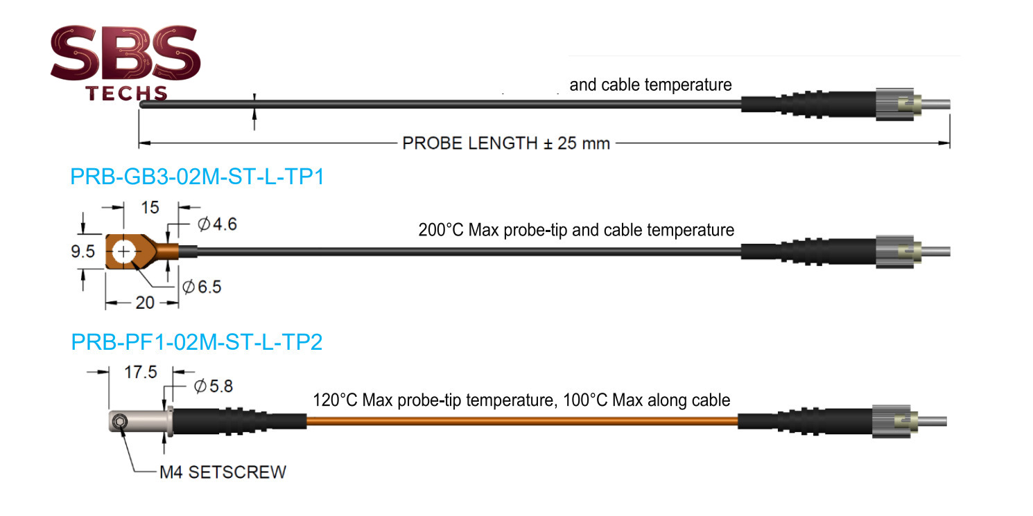 Temperature Sensor PRB-GB3-10M-ST-L Osensa