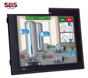 V1210 PLC với màn hình Graphic HMI và I/O tích hợp , Màn hình hiển thị tích hợp PLC 2 trong 1