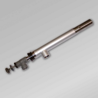 Parallel-flow lance JG-R for glass melting tanks with recuperative preheat of the combustion air