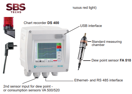 Bộ đo điểm sương DS 400 CS Instrument - Đại lý phân phối CS Instrument tại Việt Nam Bộ đo điểm sương DS 400 CS Instrument - Đại lý phân phối CS Instrument tại Việt Nam