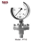 Đồng hồ áp màng wise P710 - Đồng hồ áp suất dạng màng P710 - Đại lý Wise tại việt nam