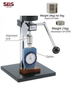 GS-615 Teclock, Chân đế đồng hồ đo độ cứng cao su Teclock