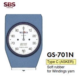 GS701N, GS701G, GSD701K Teclock- đồng hồ đo độ cứng cao su